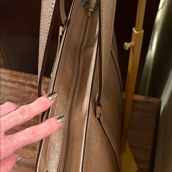 Kate Spade Rose Gold Tote Bag - Picture 5 of 13